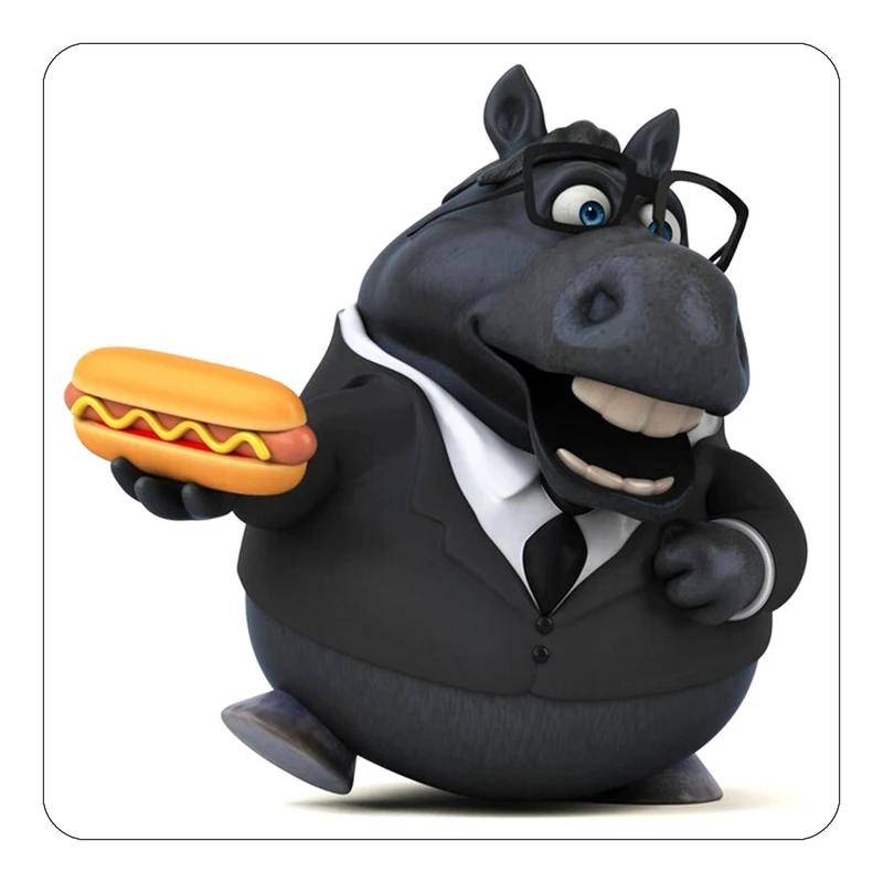 مگنت کاکتی طرح حیوانات کارتونی مدل mp28433