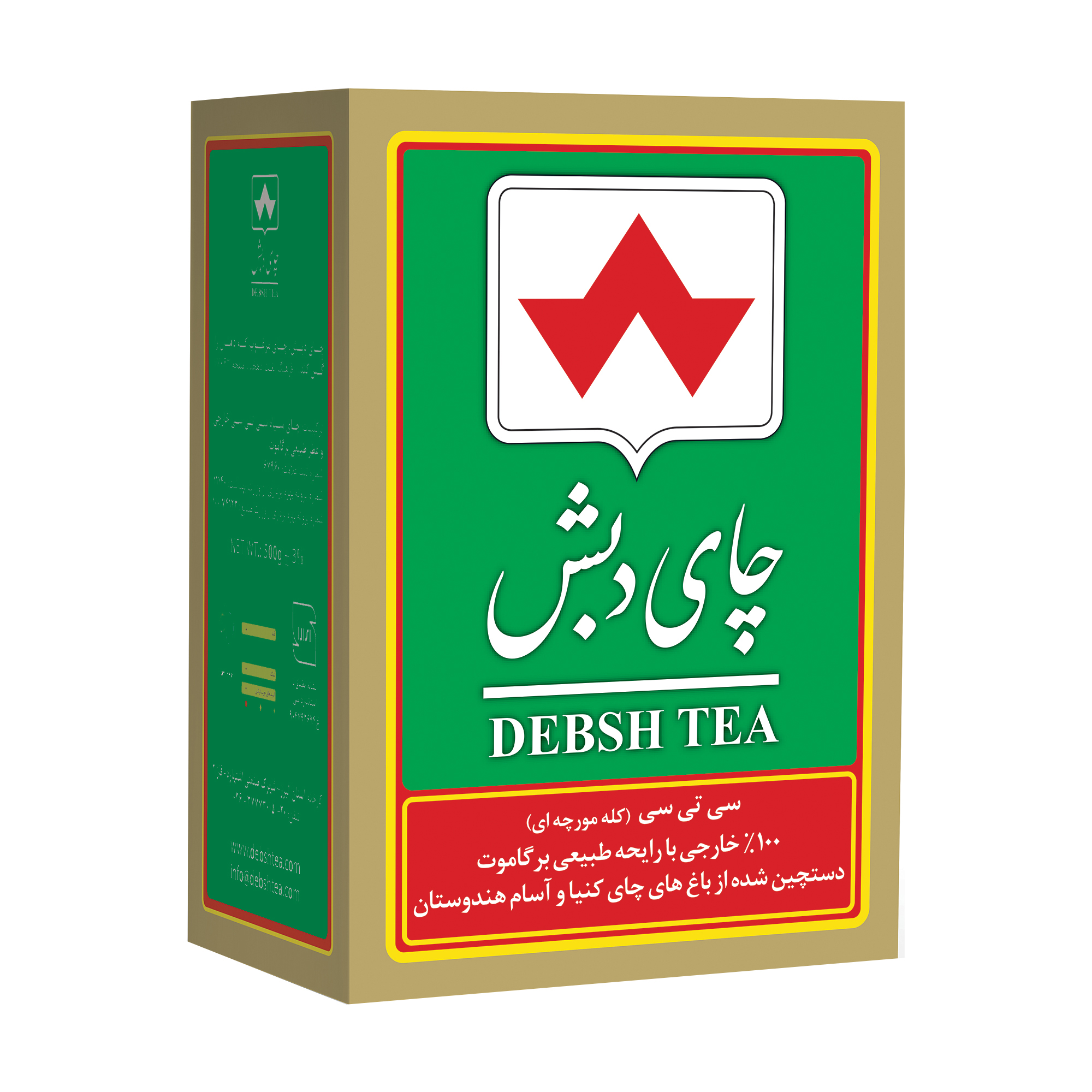 چای خارجه سی تی سی عطری چای دبش - 500 گرم