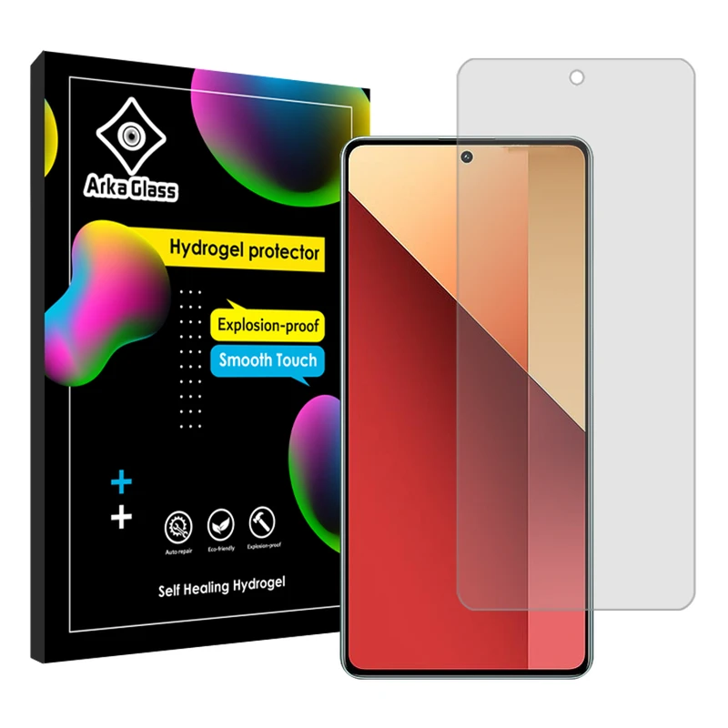 محافظ صفحه نمایش شفاف آرکا گلس مدل Tough مناسب برای گوشی موبایل شیائومی Redmi Note 13 Pro 4G