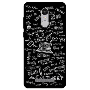 Megafone Social Media 1898 Cover For Xiaomi Redmi Note 3