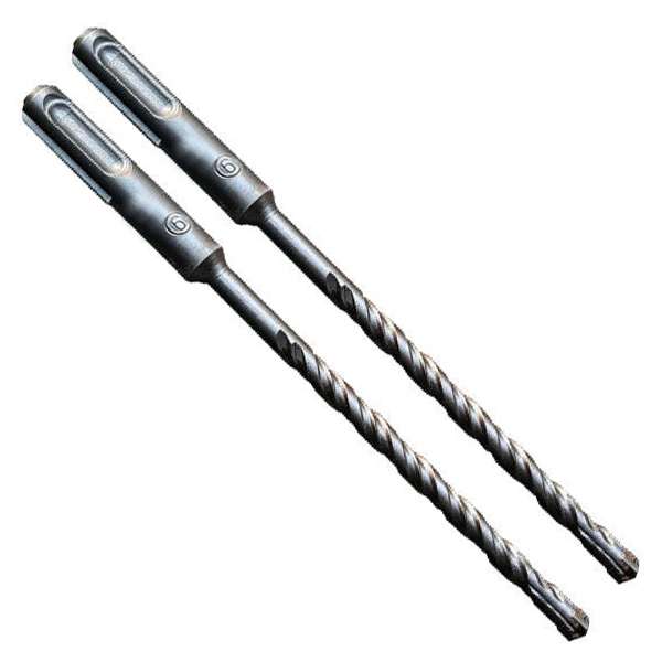 مته چهار شیار مدل HT - 006x160 سایز 6 میلی متر مجموعه دو عددی