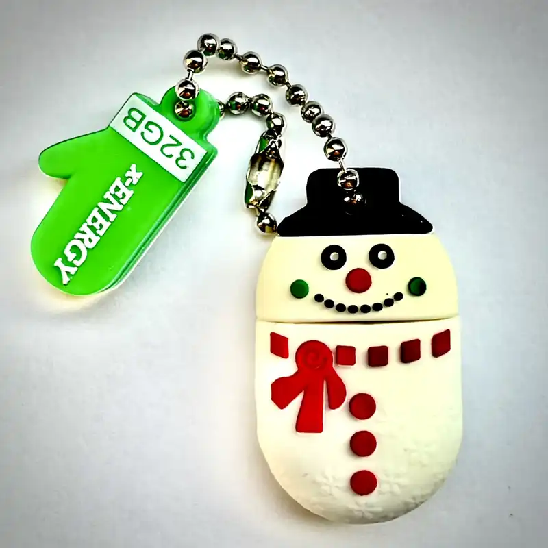 فلش مموری ایکس-انرژی مدل snowman ظرفیت 32 گیگابایت