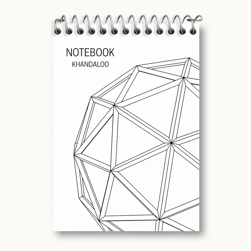 دفتر یادداشت 50 برگ خندالو مدل مدرن کد N215