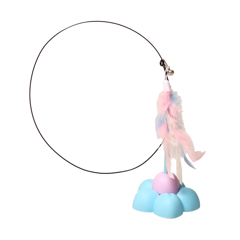 اسباب بازی گربه مدل فنردار گل