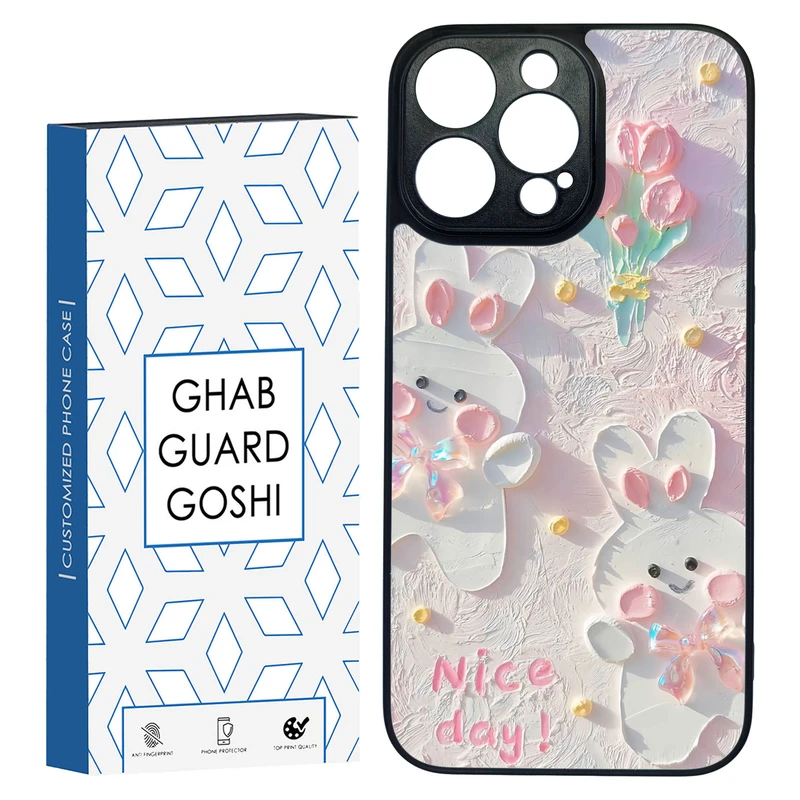 کاور قاب گارد گوشی طرح گل کد TPU-214 مناسب برای گوشی موبایل اپل Iphone 14 PRO MAX