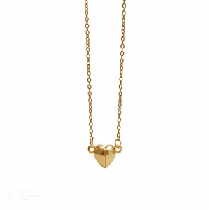 گردنبند زنانه مدل قلب مگنتی