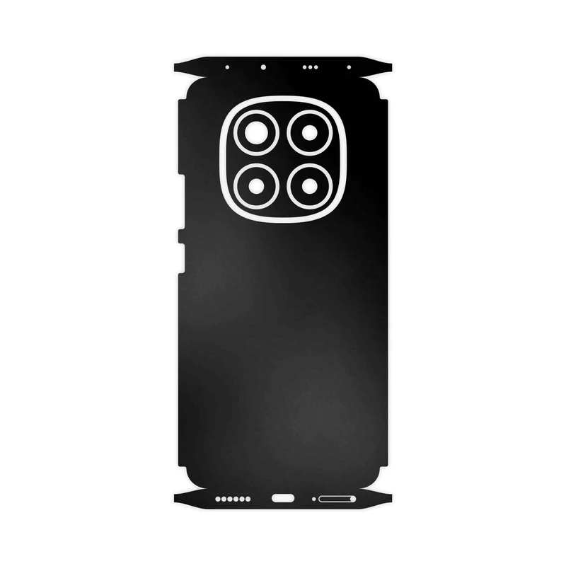 برچسب پوششی ماهوت مدل Matte-Black-FullSkin مناسب برای گوشی موبایل شیائومی Redmi Note 14 Pro 5G
