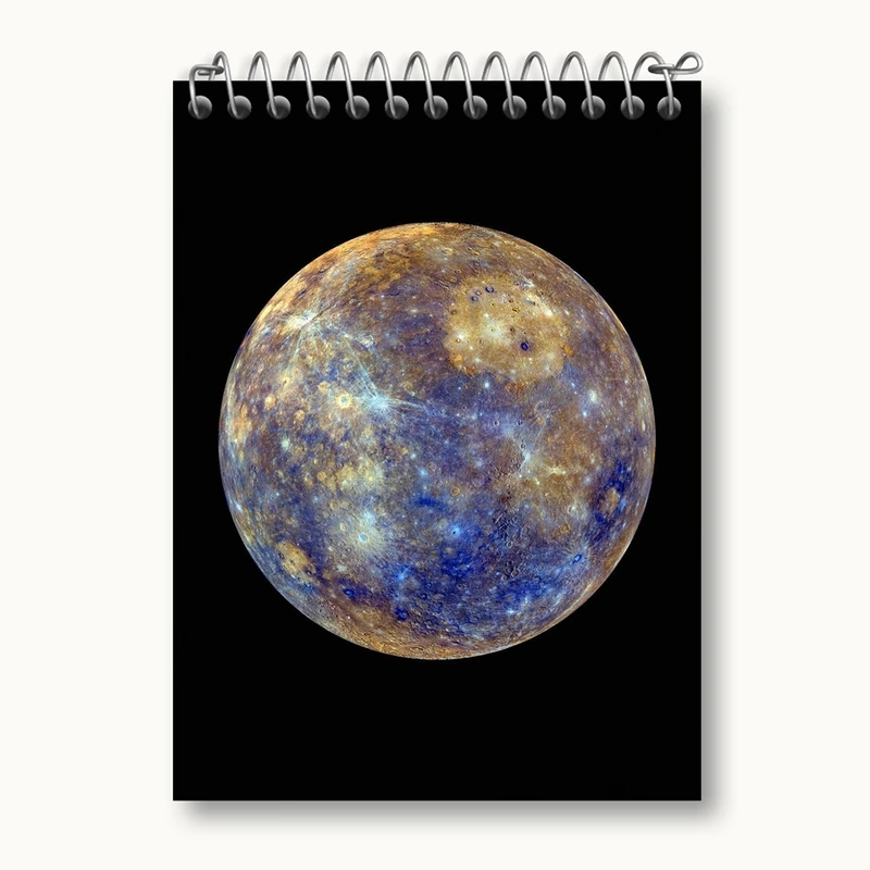 دفتر یادداشت 50 برگ خندالو مدل سیاره عطارد کد 25353