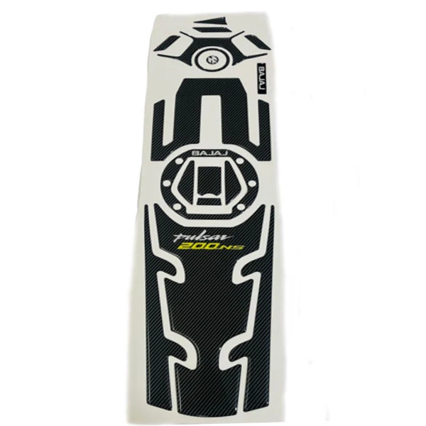  پد برچسب باک و بدنه موتور سیکلت وارون مدل CARBON مناسب برای PULSE NS200