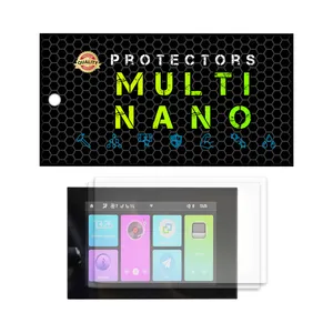 Multi Nano X-S2M Anti Reflex Car Monitor Screen Protector for Fownix Arrizo 5S Pack of 2