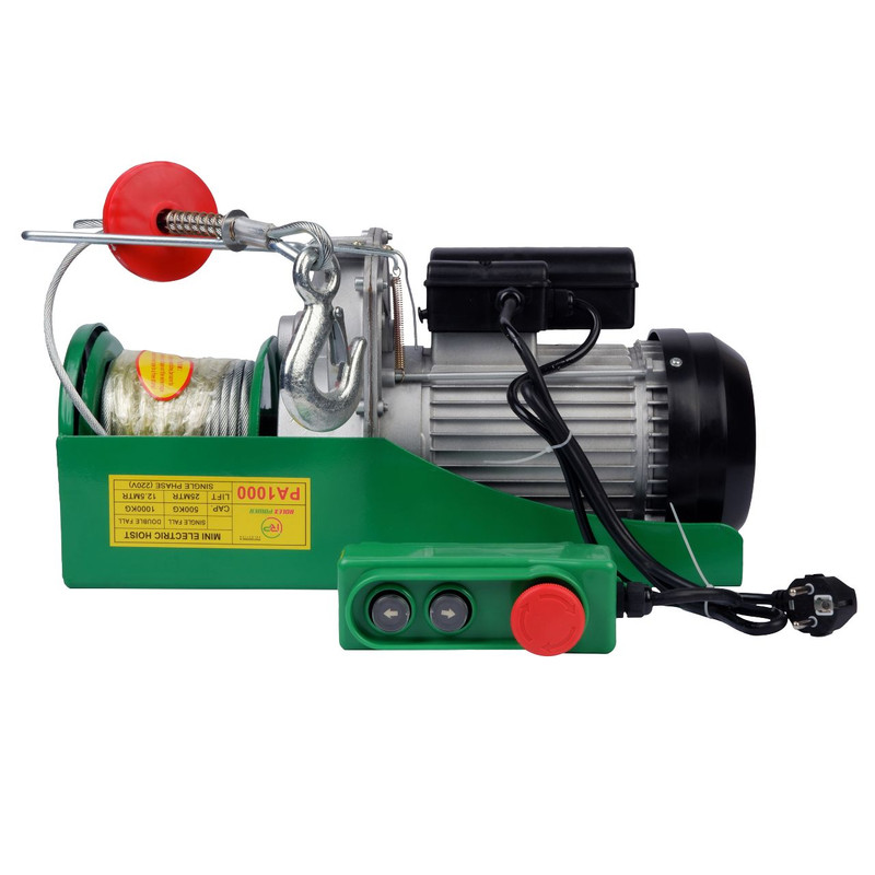 وینچ برقی کارگاهی مدل PA1000 طول 25 متر وینچ برقی کارگاهی مدل PA1000 طول 25 متر