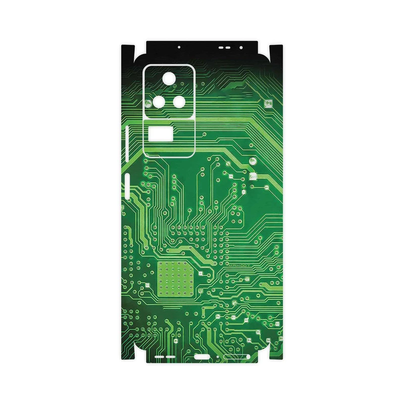 برچسب پوششی ماهوت مدل Green_Printed_Circuit_Board-FullSkin مناسب برای گوشی موبایل شیائومی Poco F4 5G