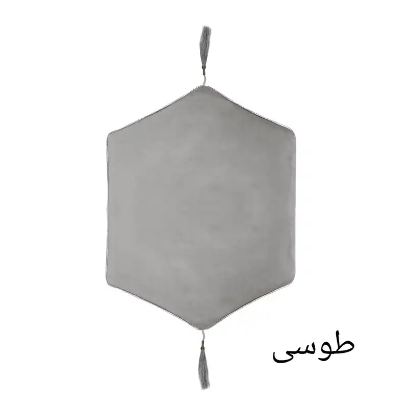 رومیزی مدل مخمل طرح جاسمین مجموعه 3 عددی