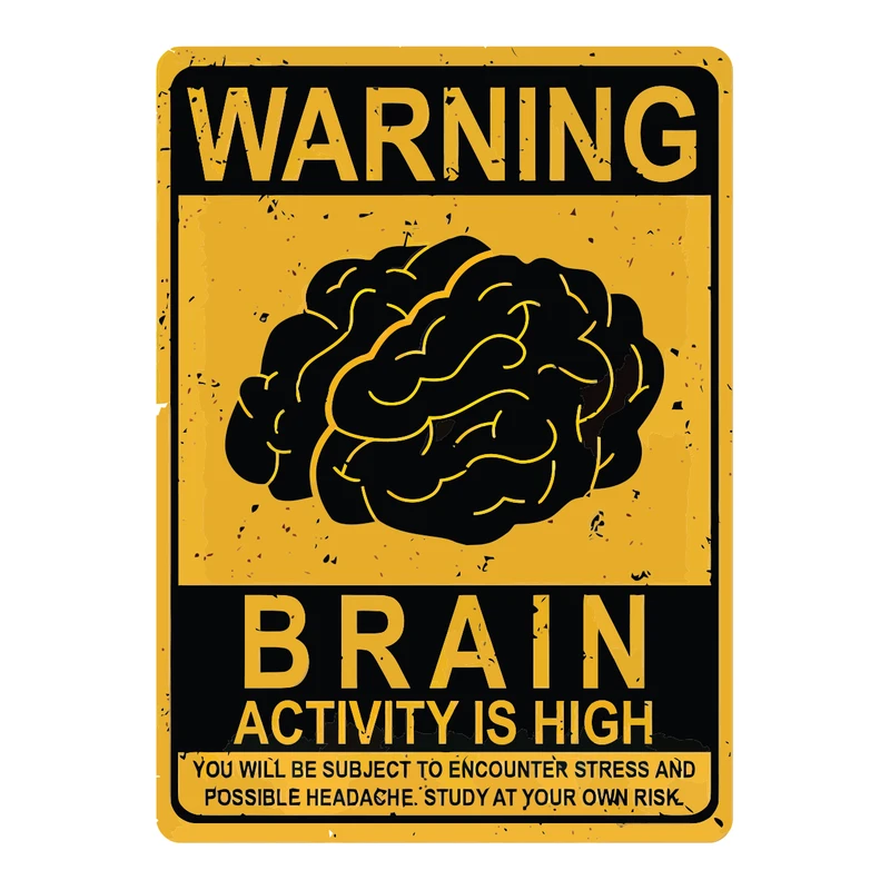 استیکر لپ تاپ پویا مارکت طرح مغز کد 3541