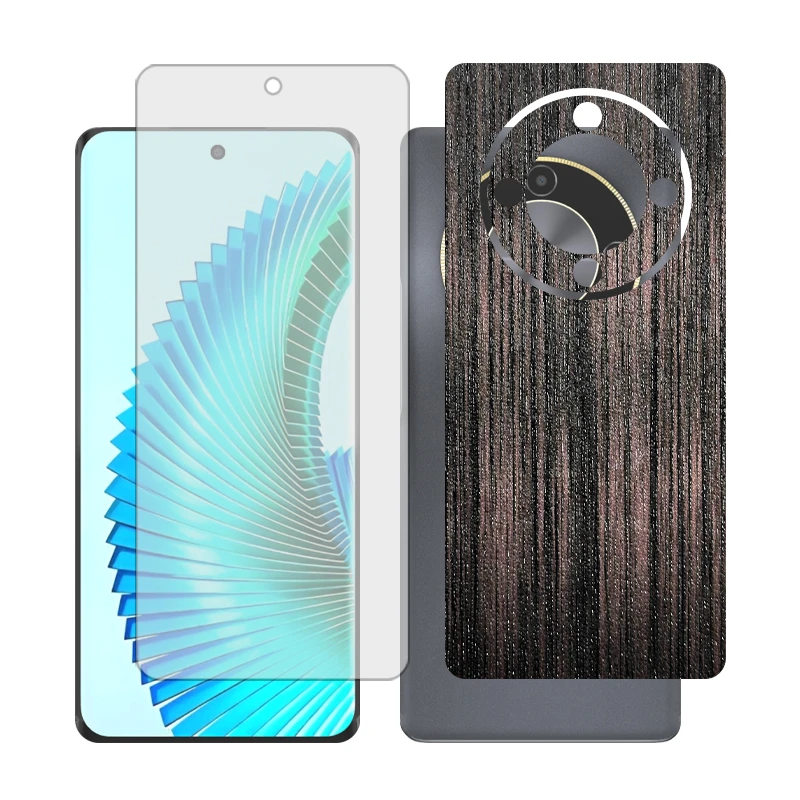 محافظ صفحه نمایش مات گلس مدل Together مناسب برای گوشی موبایل آنر X9b به همراه برچسب پوششی پشت گوشی