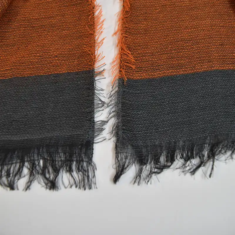 شال زنانه مدل کنفی دور ریش کد 07