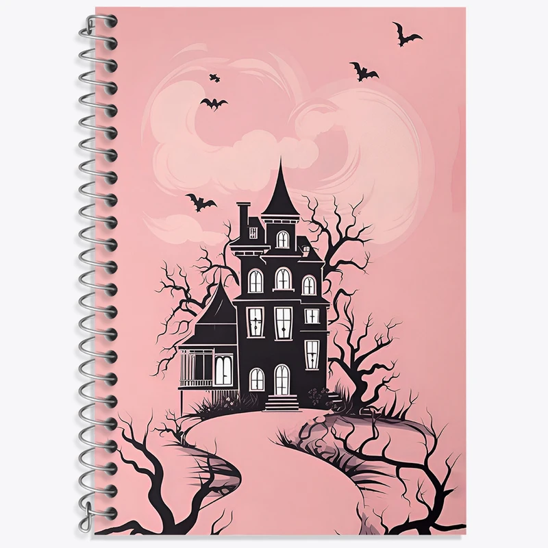 دفتر لغت 50 برگ خندالو طرح هالووین کد N5282