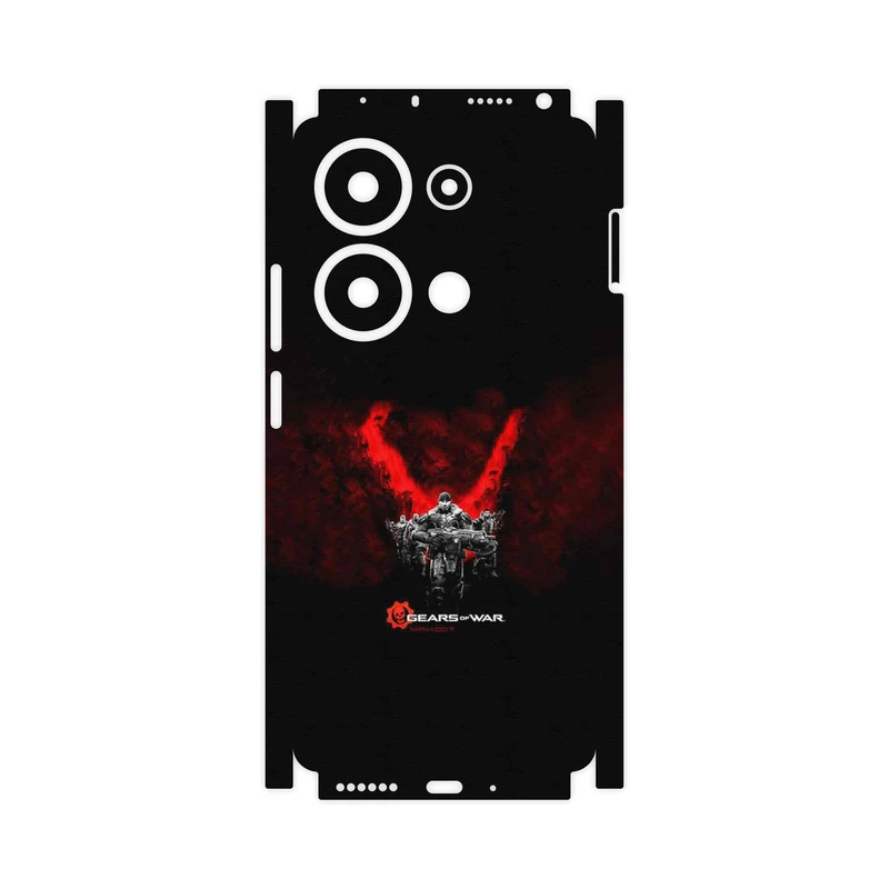 برچسب پوششی ماهوت مدل GEARS_OF_WAR-FullSkin مناسب برای گوشی موبایل شیائومی Redmi Note 13 Pro 4G