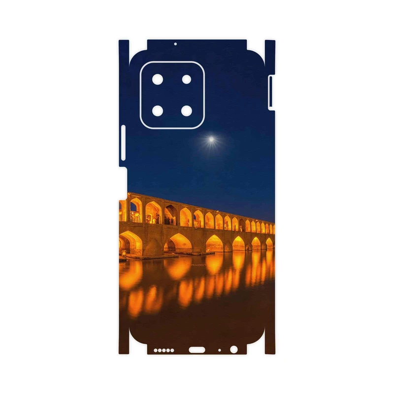 برچسب پوششی ماهوت مدل Si_o_Se_Pol-FullSkin مناسب برای گوشی موبایل آنر X6