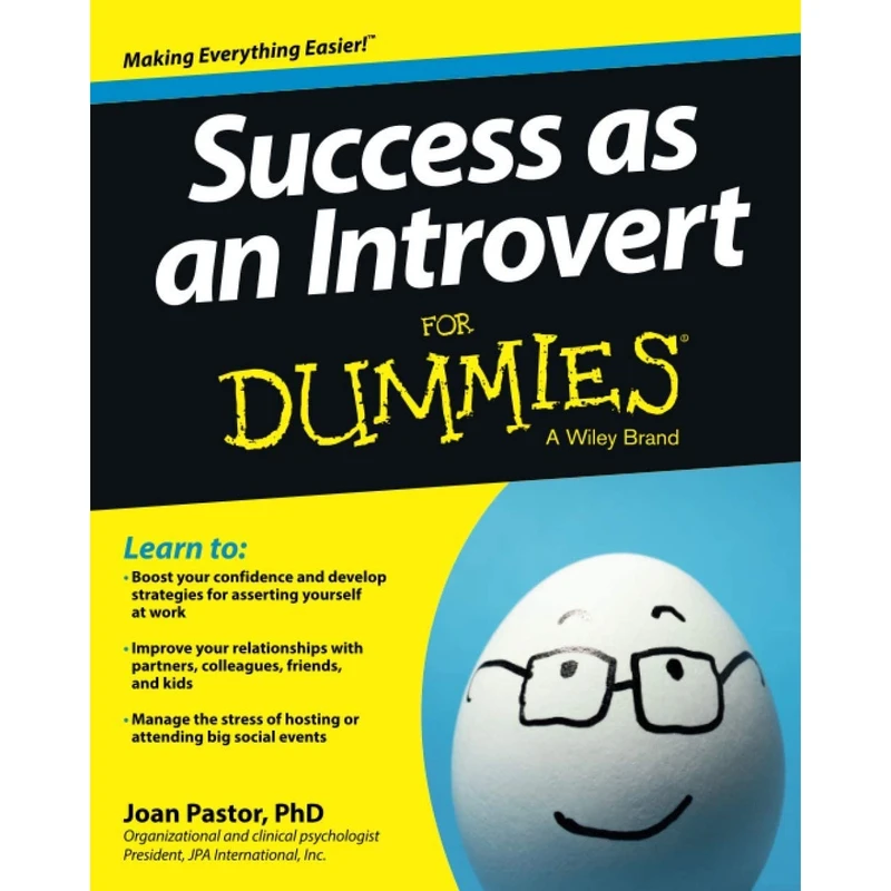 کتاب Success as an Introvert For Dummies اثر Joan Pastor انتشارات For Dummies