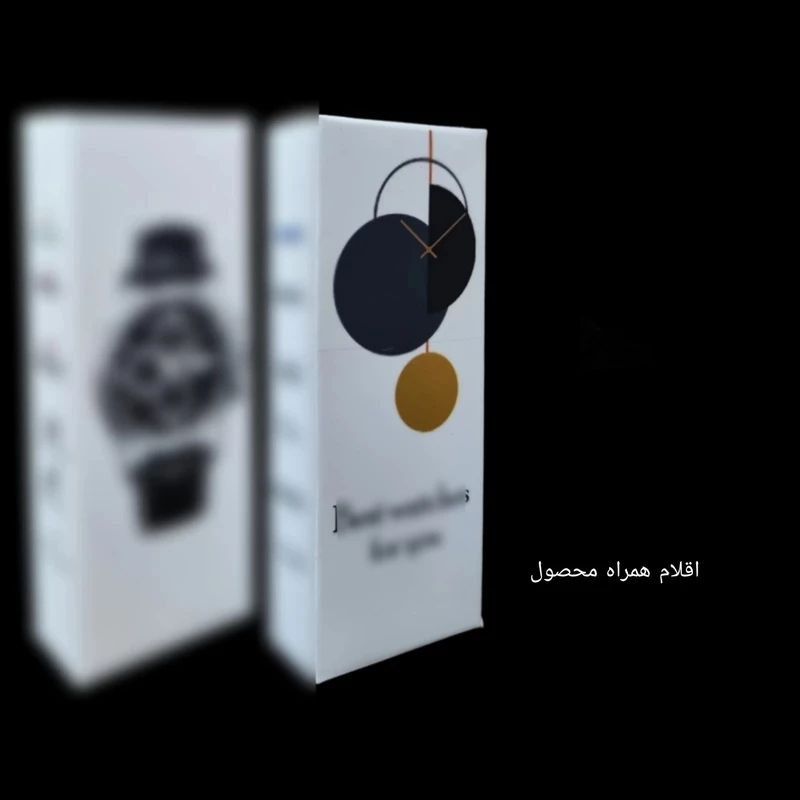 ست ساعت مچی عقربه ای زنانه و مردانه مدل تگ موتور ساده -  - 5
