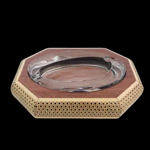 زیرسیگاری مدل بیضی خاتم کاری کد 01