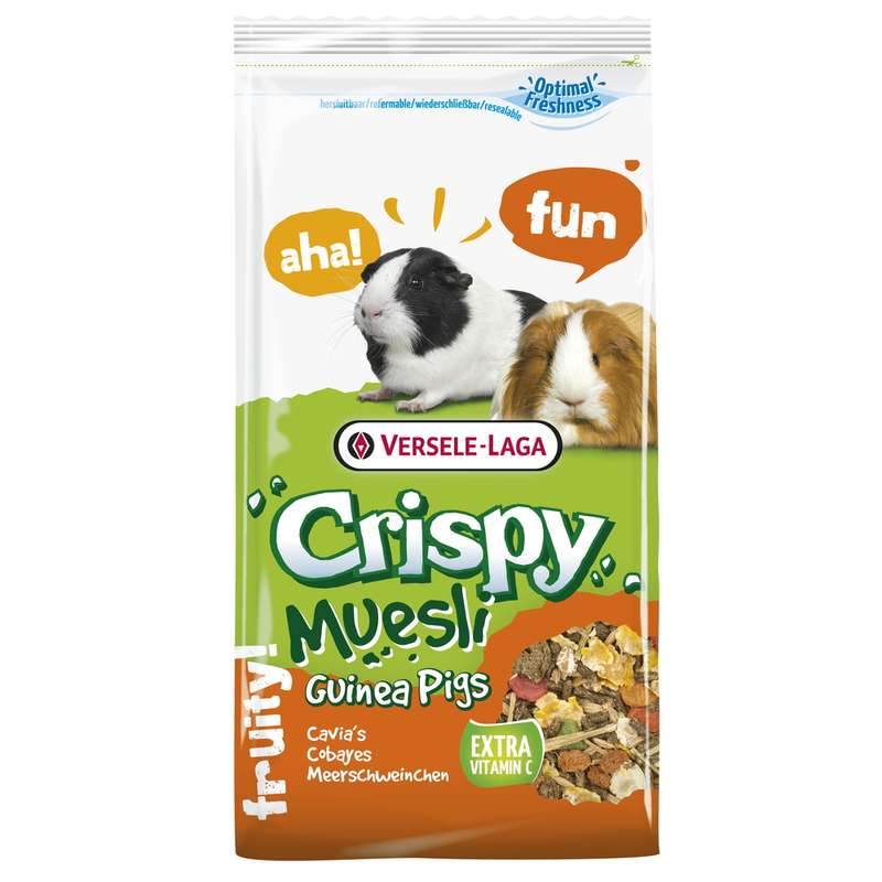 غذای خوکچه هندی ورسلاگا مدل Crispy Muesli Guinea Pig وزن 1000 گرم غذای خوکچه هندی ورسلاگا مدل Crispy Muesli Guinea Pig وزن 1000 گرم