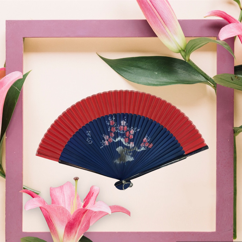 بادبزن مدل دستی چوبی طرح درخت آرزوها بادبزن مدل دستی چوبی طرح درخت آرزوها