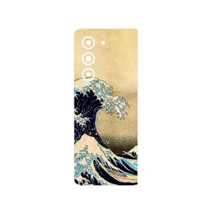 MAHOOT The Great Wave off Kanagawa of Hokusai Cover Sticker for Samsung Galaxy Z Fold 5
