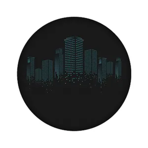 استیکر تزئینی موبایل مدل ساختمان کد 3852