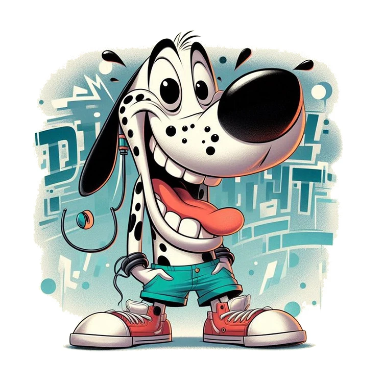 استیکر پارچه و لباس پاد آفرین مدل کارتونی کد S803