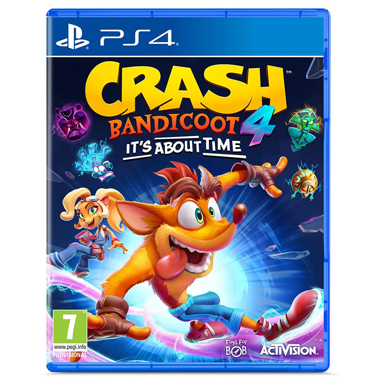 بازی crash bandicoot 4 مخصوص ps4 نشر سونی