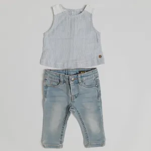 ست تاپ و شلوار نوزادی جی بی سی مدل Lp