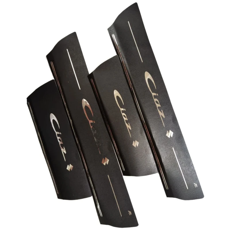 برچسب پارکابی خودرو امیران اسپرت طرح چرم کد 2025096 مناسب برای سوزوکی سیاز مجموعه 4 عددی