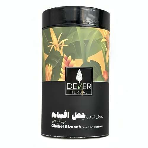 دمنوش مخلوط گل ختمی چهل افسانه دی ور - 100 گرم