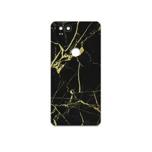 MAHOOT  Graphite-Gold-Marble Cover Sticker for google Pixel 2