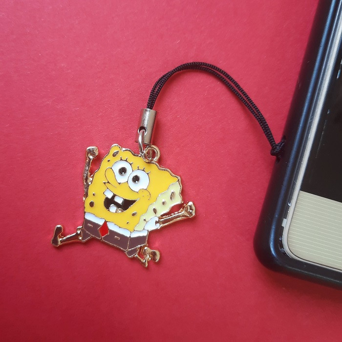 آویز موبایل مدل باب اسفنجی