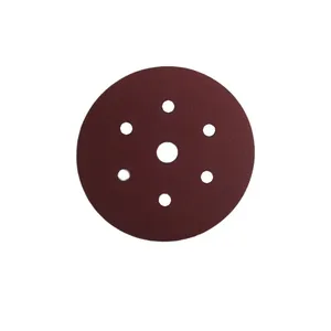 سنباده پشت کرکی اسمیردکس مدل 150- hole 6+1 P180 بسته 5 عددی