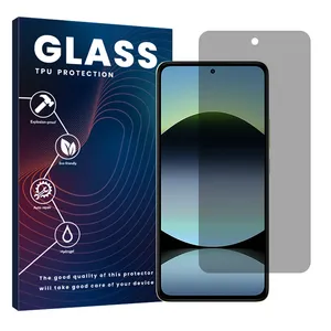Glass Resistant model privacy screen protector suitable for Xiaomi Redmi Note 14 4G mobile phone