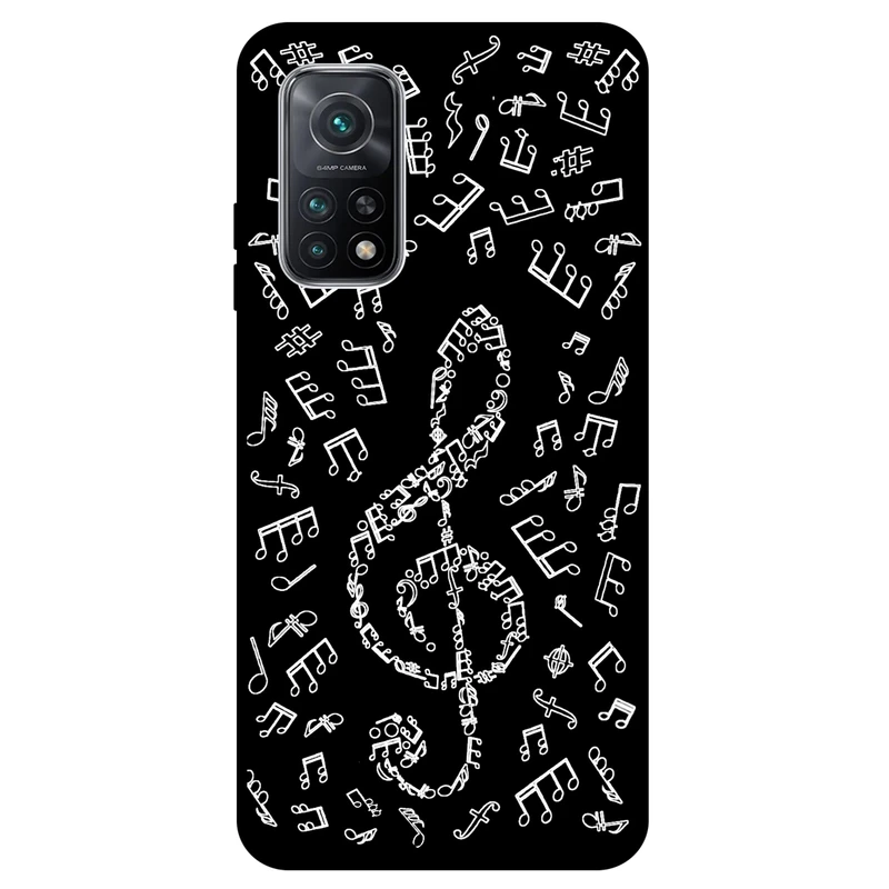 کاور مگافون طرح نوت موسیقی مدل 1370 مناسب برای گوشی موبایل شیائومی Redmi K30S 