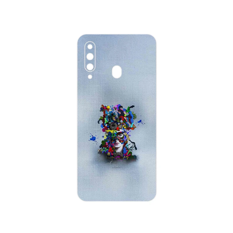 برچسب پوششی ماهوت مدل Collage of surreal Portrait of Women 4 مناسب برای گوشی موبایل سامسونگ Galaxy A60