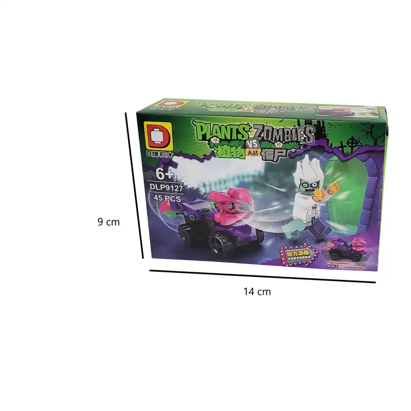 ساختنی طرح زامبی مدل PLANTS VS ZOMBIES کد 300