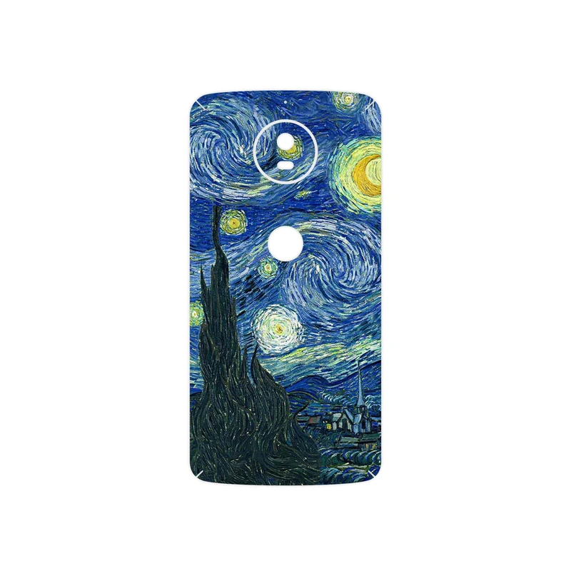 برچسب پوششی ماهوت مدل The Starry Night of van Gogh مناسب برای گوشی موبایل موتورولا Moto G5S