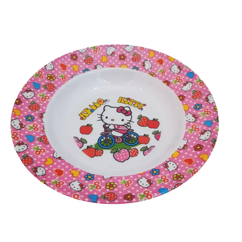 بشقاب کودک مدل HELLO KITTY_11