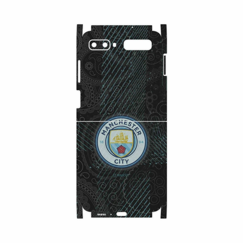 برچسب پوششی ماهوت مدل Manchester-City-FullSkin مناسب برای گوشی موبایل سامسونگ Galaxy Z Flip