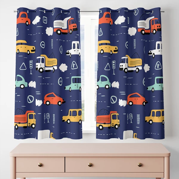 پرده مدل پانچی کد 8119 سایز 200x140 سانتی متر