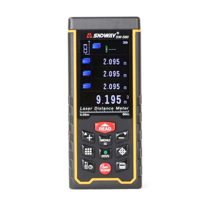 متر لیزری سندوی مدل SW-S80