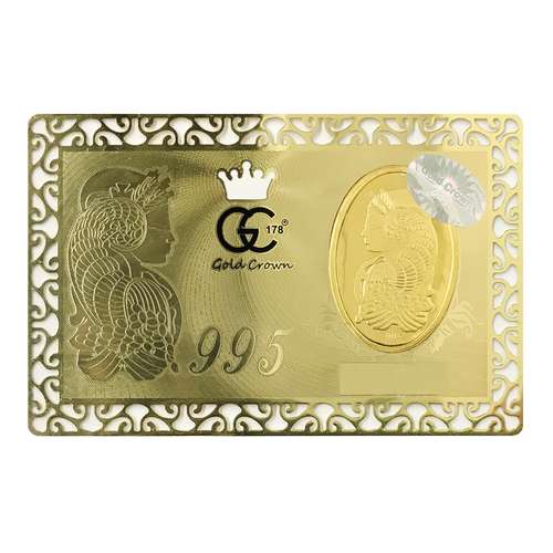 شمش طلا 24 عیار مدل ملکه کد 178