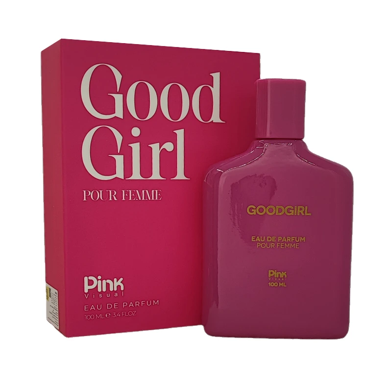 ادوپرفیوم زنانه پینک ویژوآل مدل Good Girl با رایحه گرم حجم 100 میلیلیتر