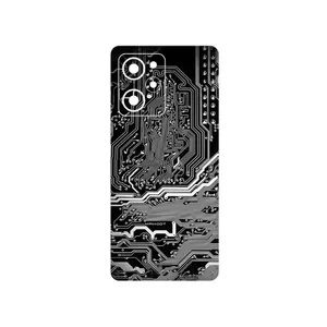 MAHOOT Black_Printed_Circuit_Board Cover Sticker for Xiaomi Poco X5 Pro